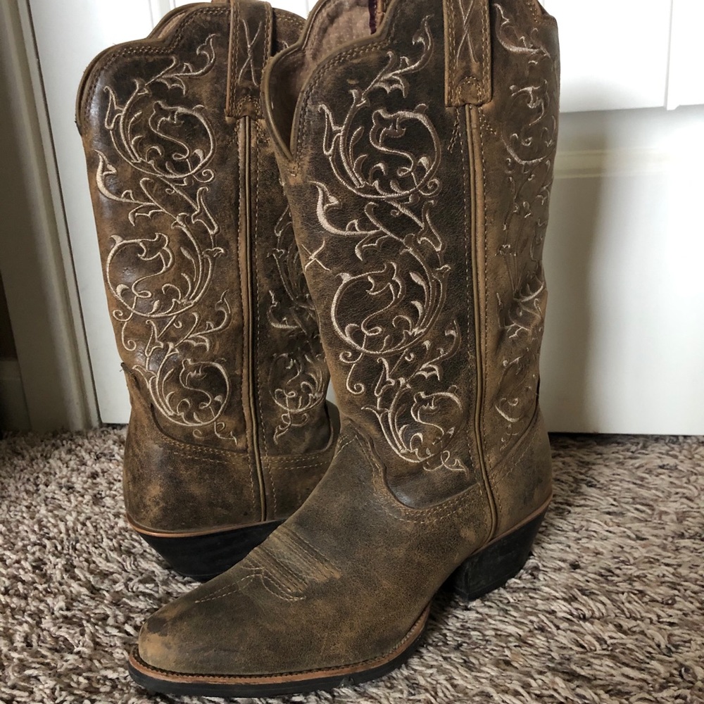 Twisted X cowboy boots tan